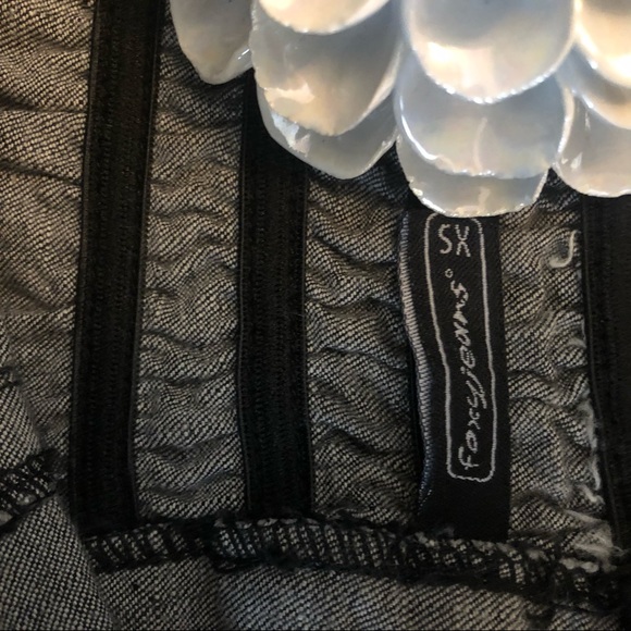 FOXY JEANS black denim dress - Picture 13 of 15